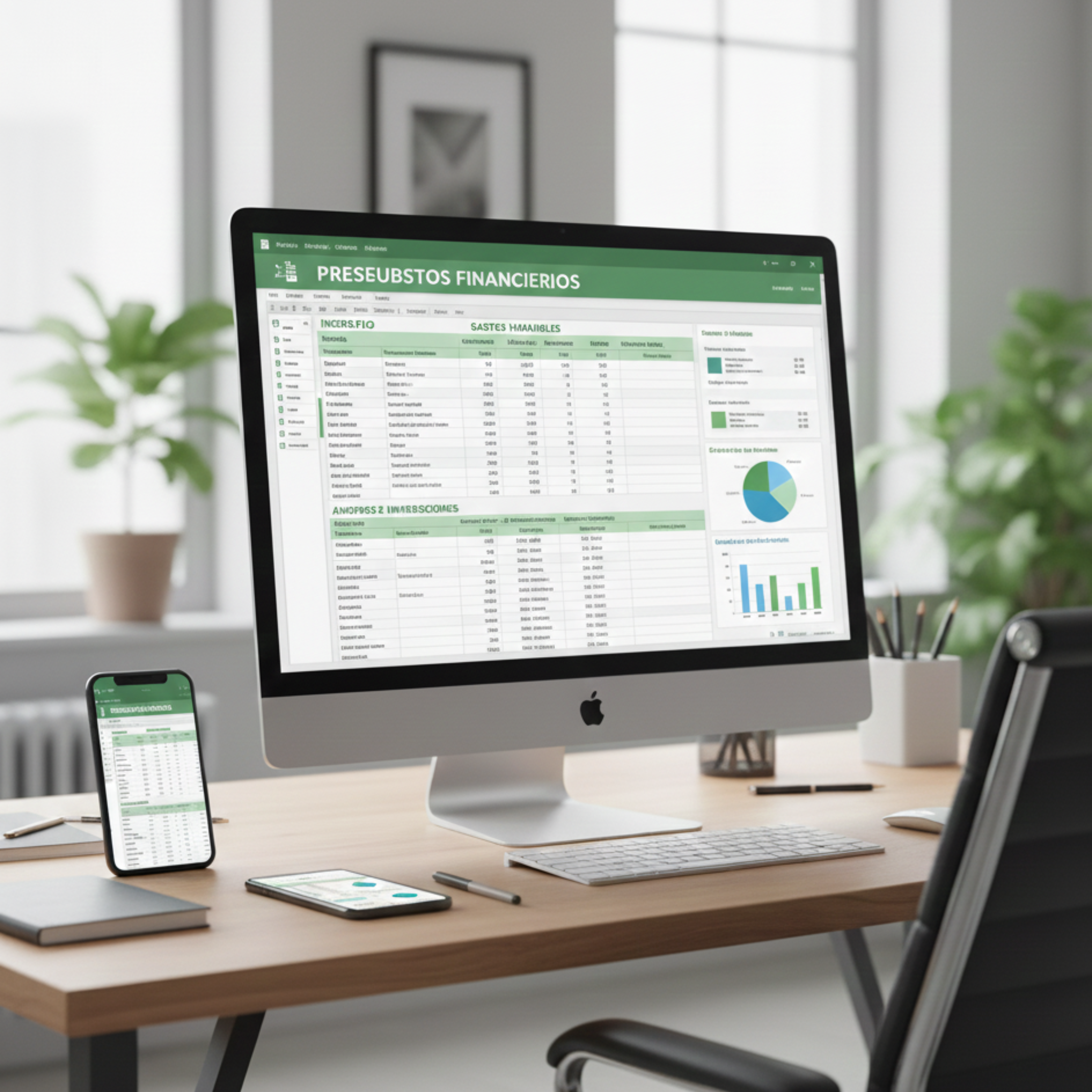 La "Plantilla Maestra" de Presupuesto Mensual